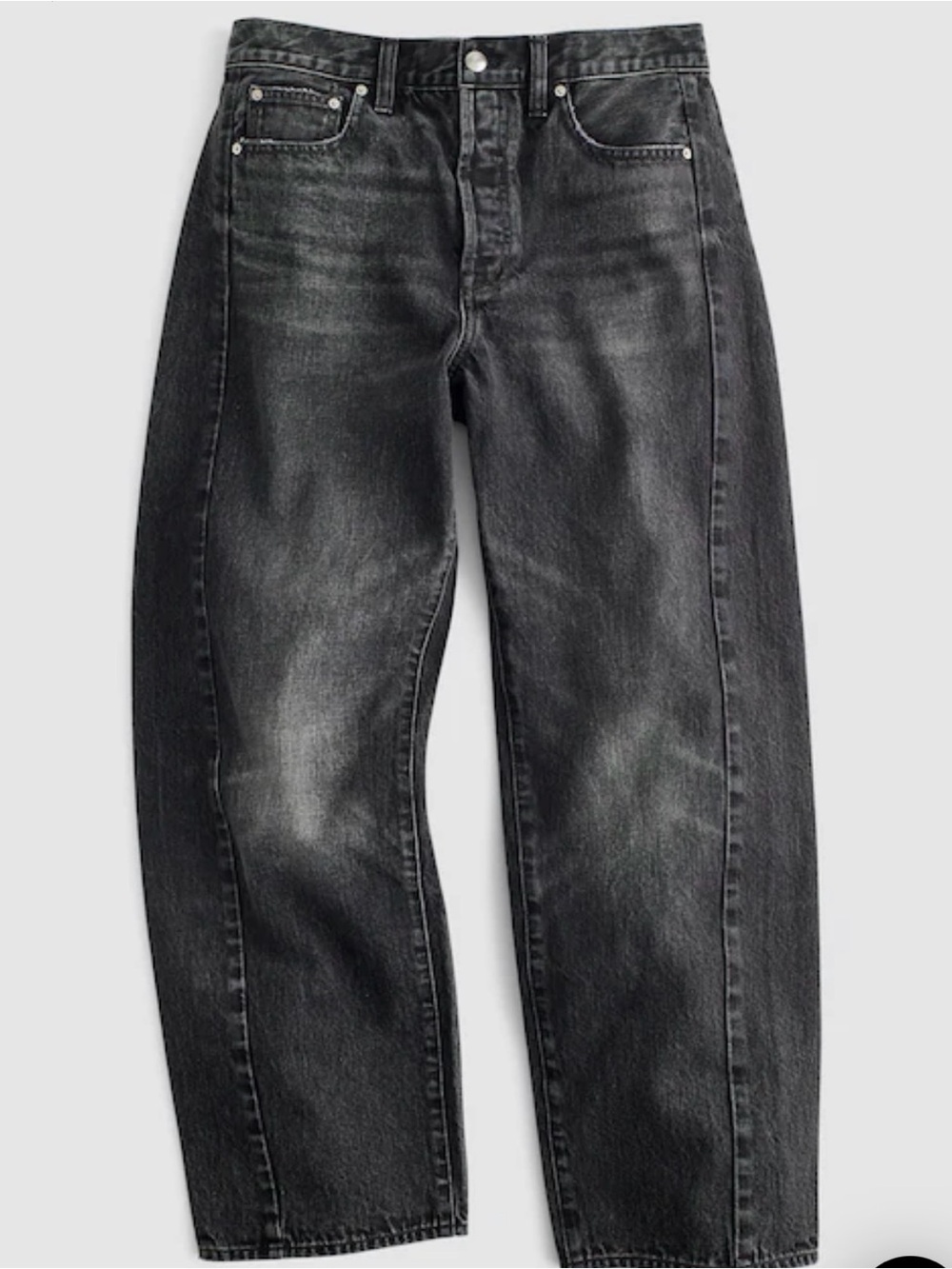 New with Tags Madewell Women’s pieced Barrel-Leg jeans